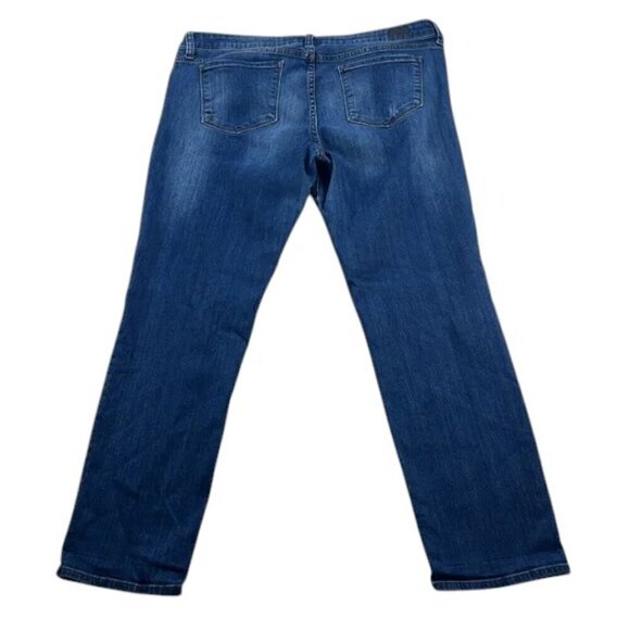 Kut from the Kloth Boyfriend Distressed Jeans Mid Rise Stretch Women’s Size 14 - Picture 2 of 11